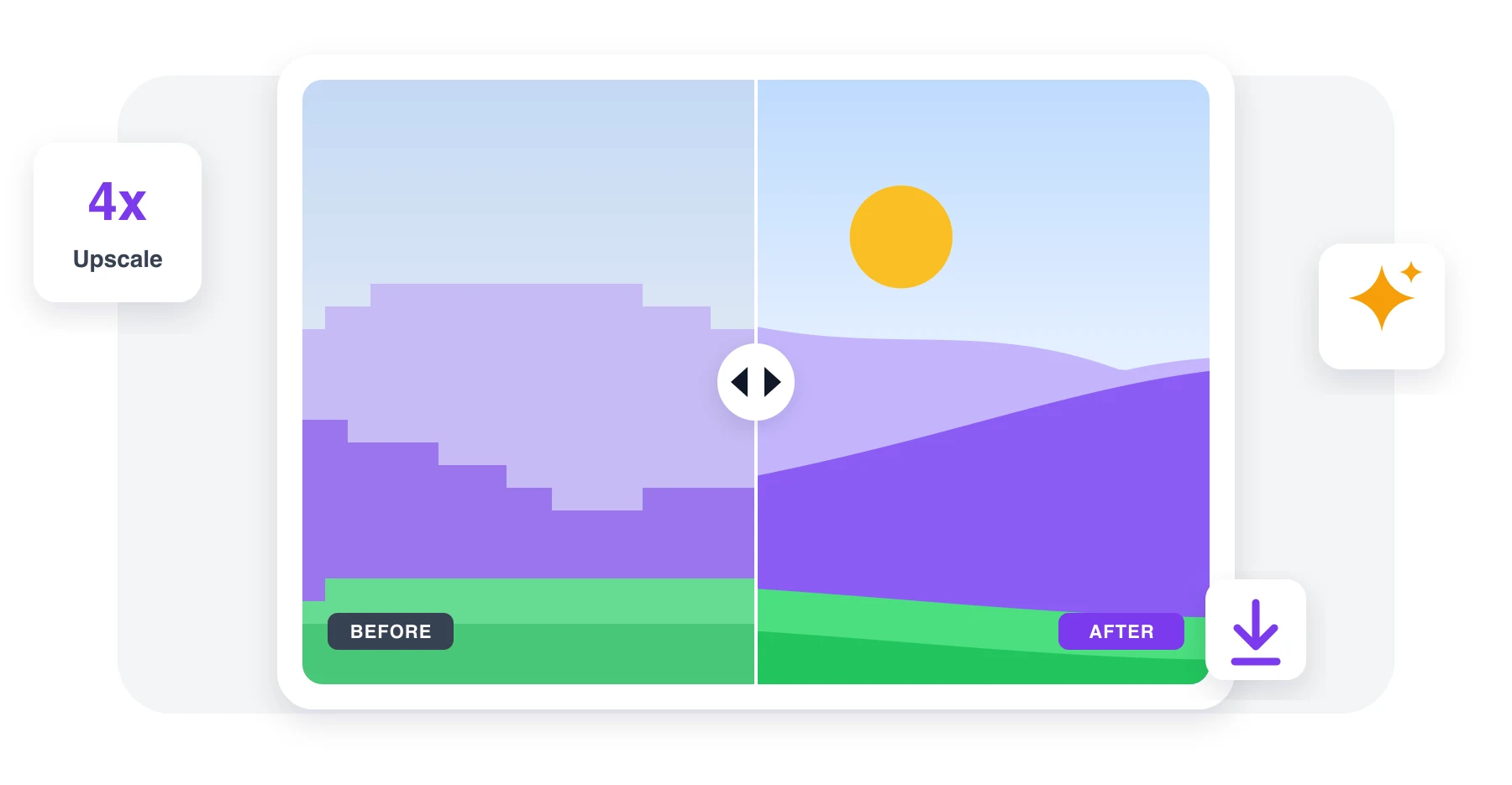 AI Image Enhancer — Upscale Photos 2x & 4x | PDF Maxi